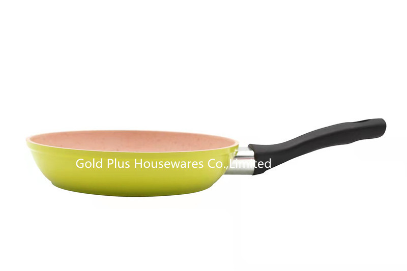 14cm Dia Induction Frying Pan Heat Resistant Bakelite Handle Multi Sizes