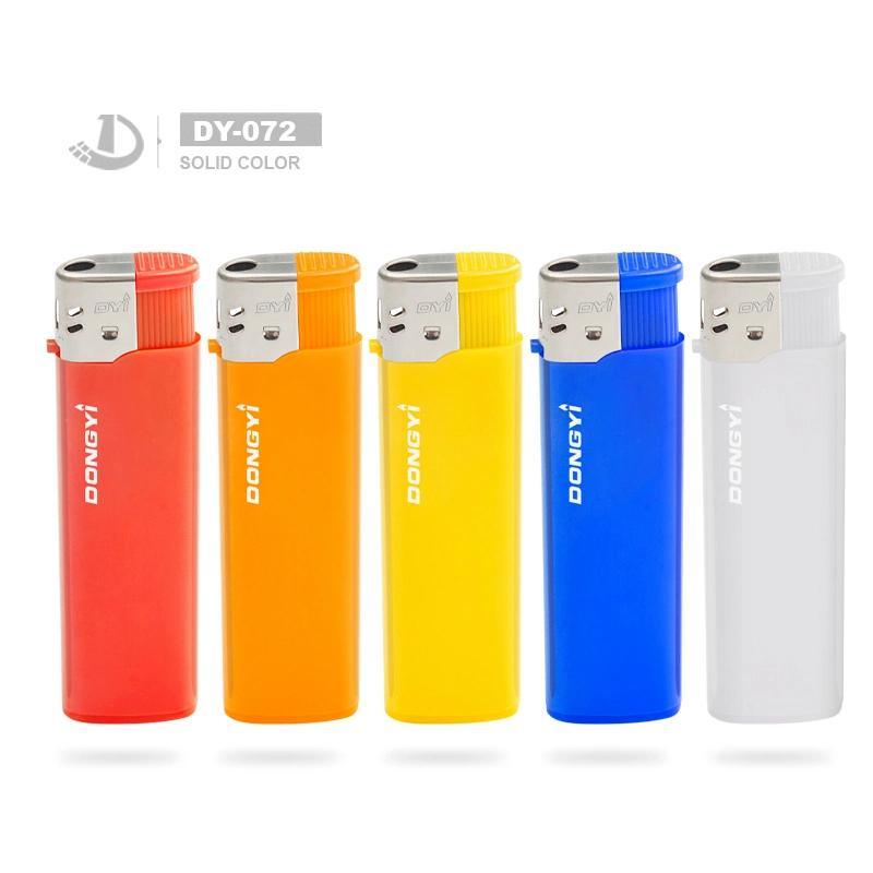 Hunan Dongyi High Quality Plastic Smoking Electronic Lighter with Normal Label-Love