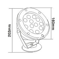 underwater lighting for swimming pool or fountain LED lighting waterproof IP68 supplier