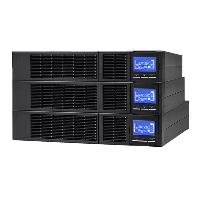 220V 2kva Rack Mount UPS 1600W High Capacity Ups System For Networking