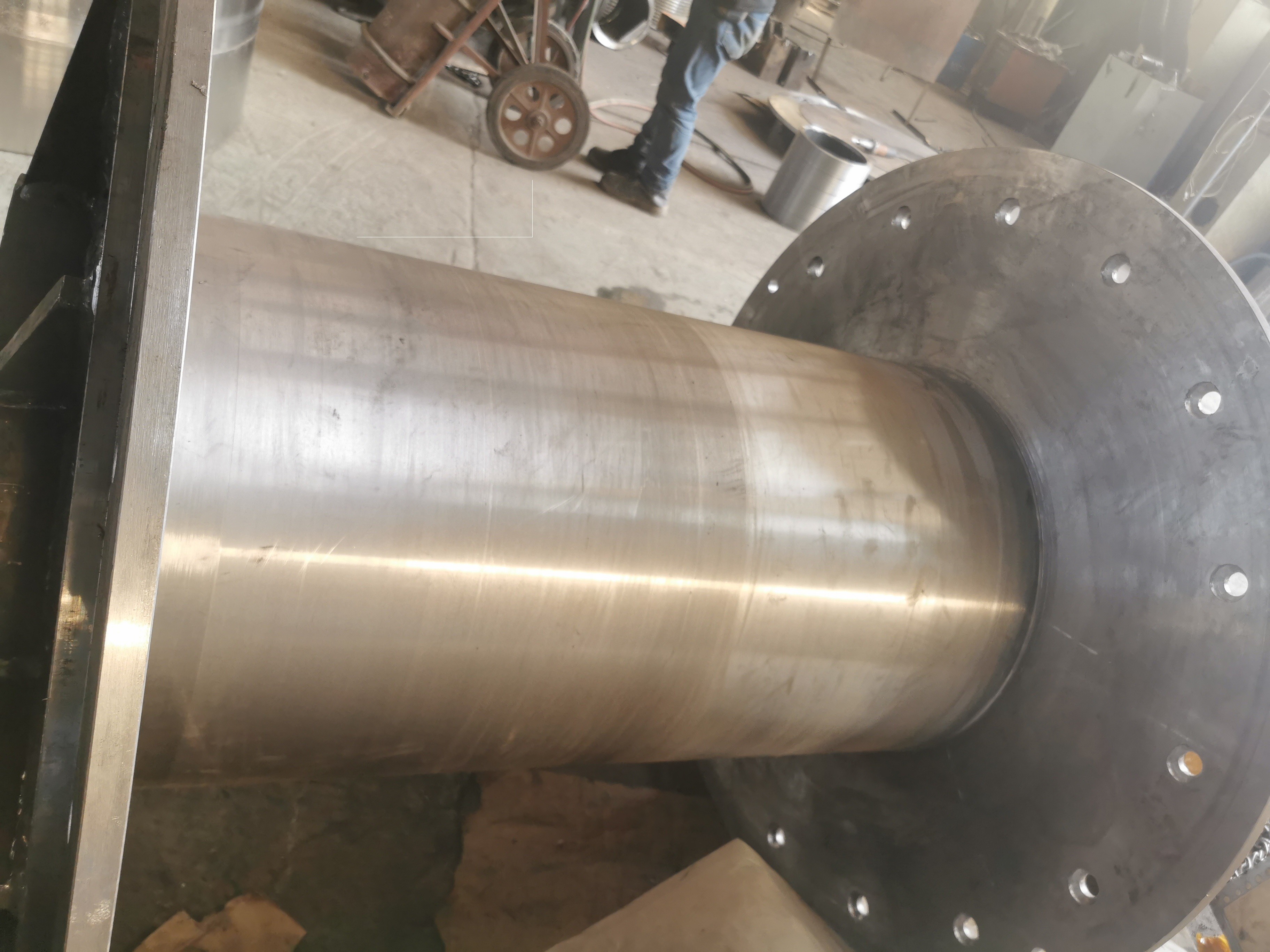 Lifting Crane And Pulling Equipment Cable Winch Drum With Lebus Sleeves