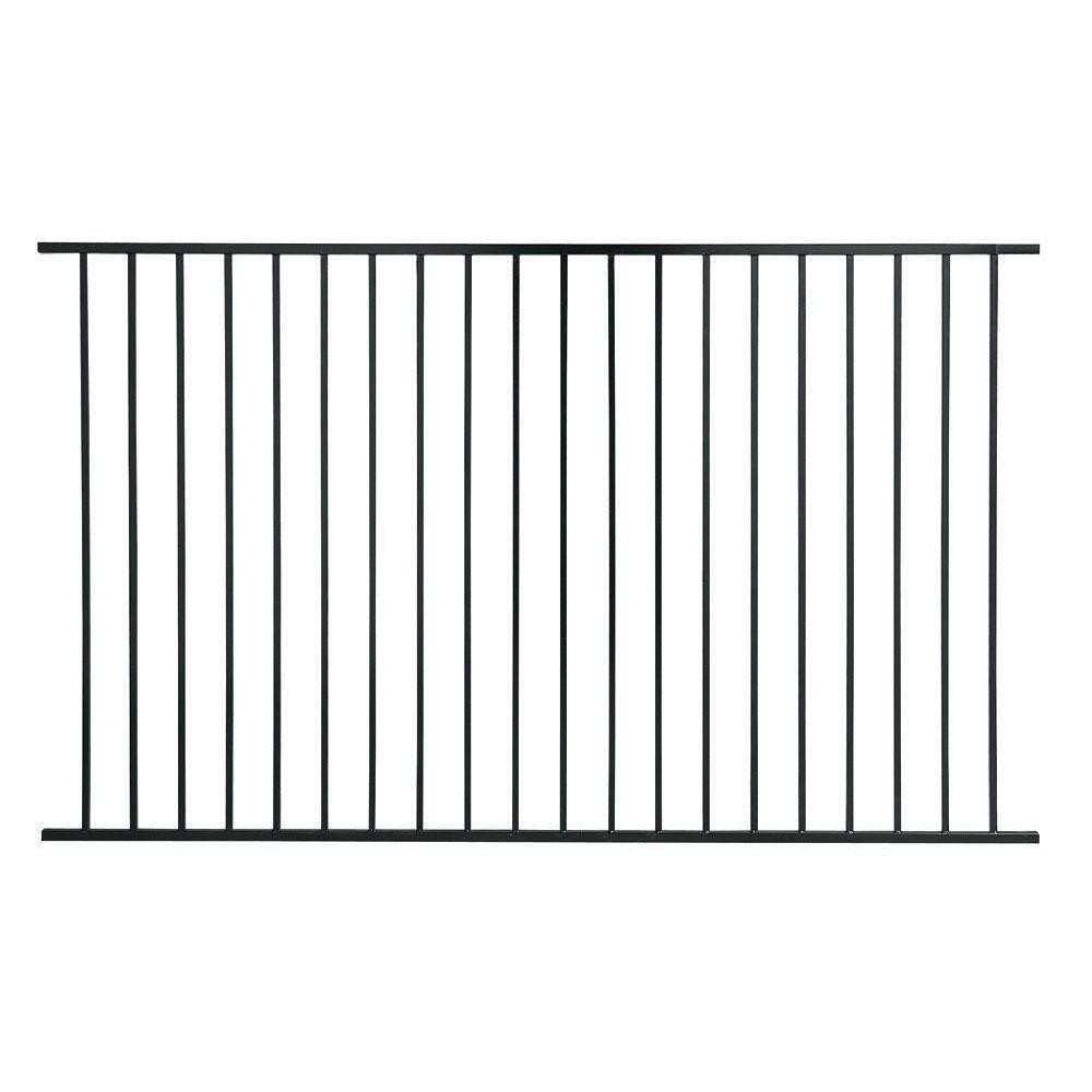 8ft Metal Residential Iron Wrought Fence Commerical Garden Privacy Fence Panels