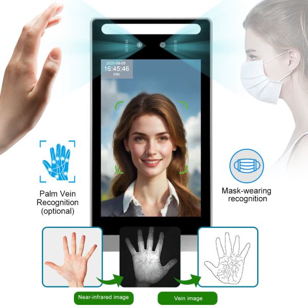 Support Secondary Development Android Operating System Face Recognition Machine