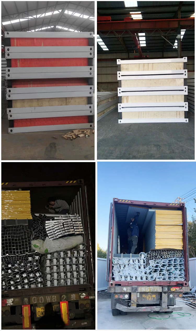 Wind Proof Quick Assembly Light Steel Frame Portable Detached Prefab Container House