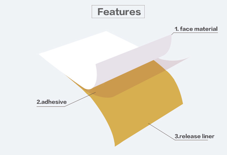 Printable 210x297mm 120gsm Label Sticker Paper