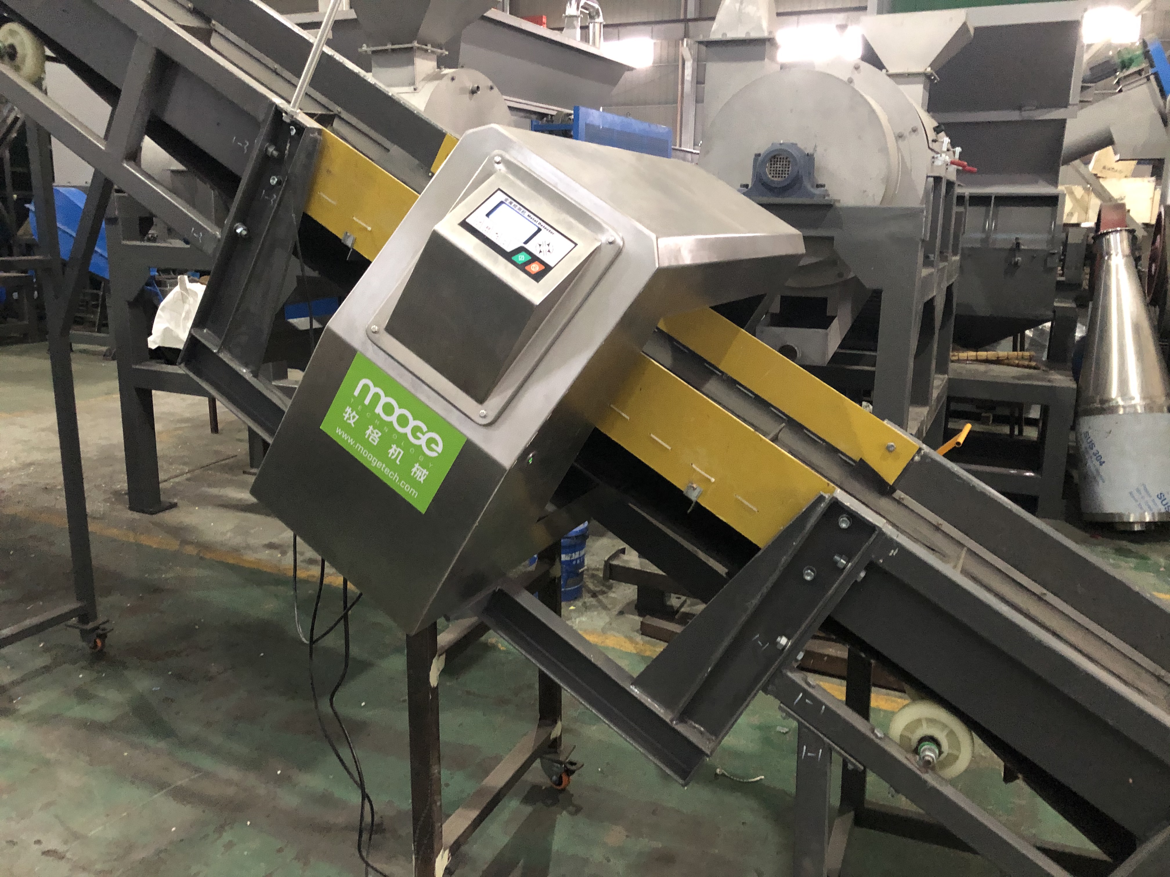 HDPE Waste Film Recycling Line Agricultural 3000kg/H LDPE Machine