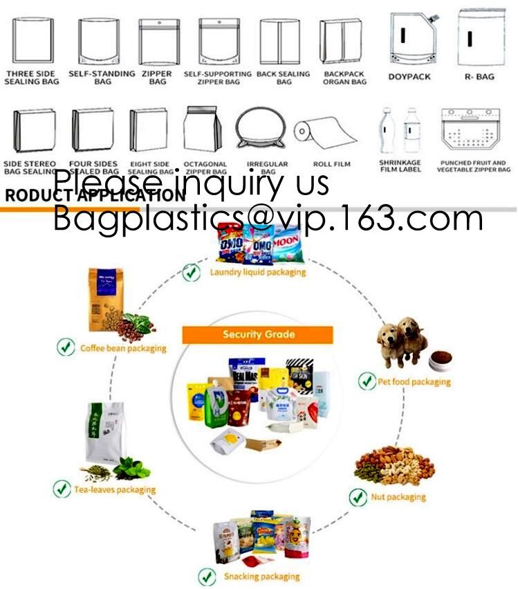 500ml Spouted Bag Laundry Detergent Liquid Pouch Aluminum Foil Spout Pouch,transparent spouted bag liquid water bags pac