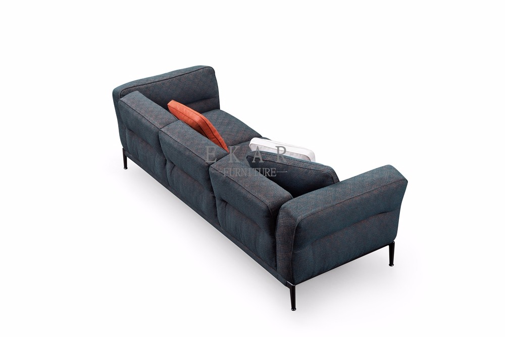 European Latest Fabric 4 Seater Couch Sofa Set Design Modern