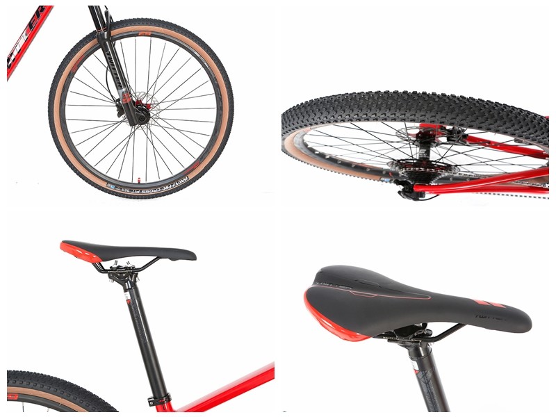 Carbon Fiber Montain Bike 27.5 29er Warriorpro SHIMANO M6100-12 Speed T900 Disc Brake Adult MTB