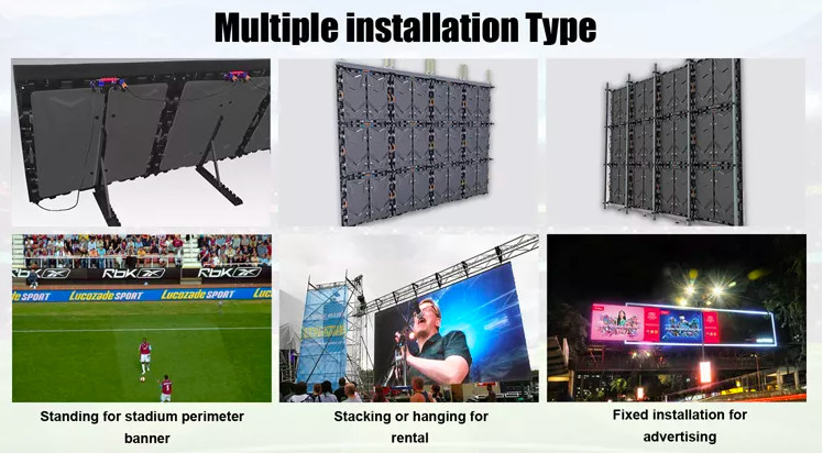 OEM Football Stadium Led Screen Display P10 P13.33 P16