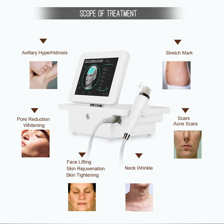 64pins 0.2mm Radio Frequency Facial Lifting Machine For Scars