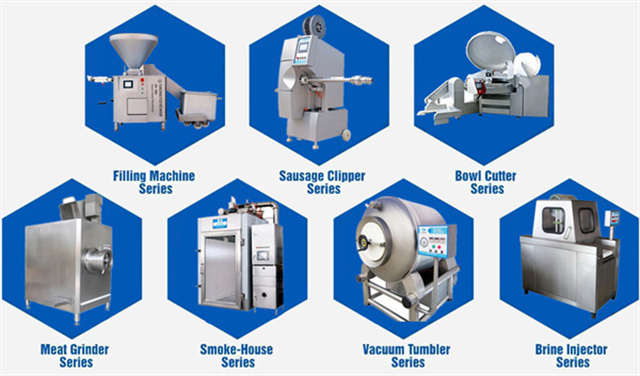 High Capacity Large Scale Commercial Sausage Making Machine