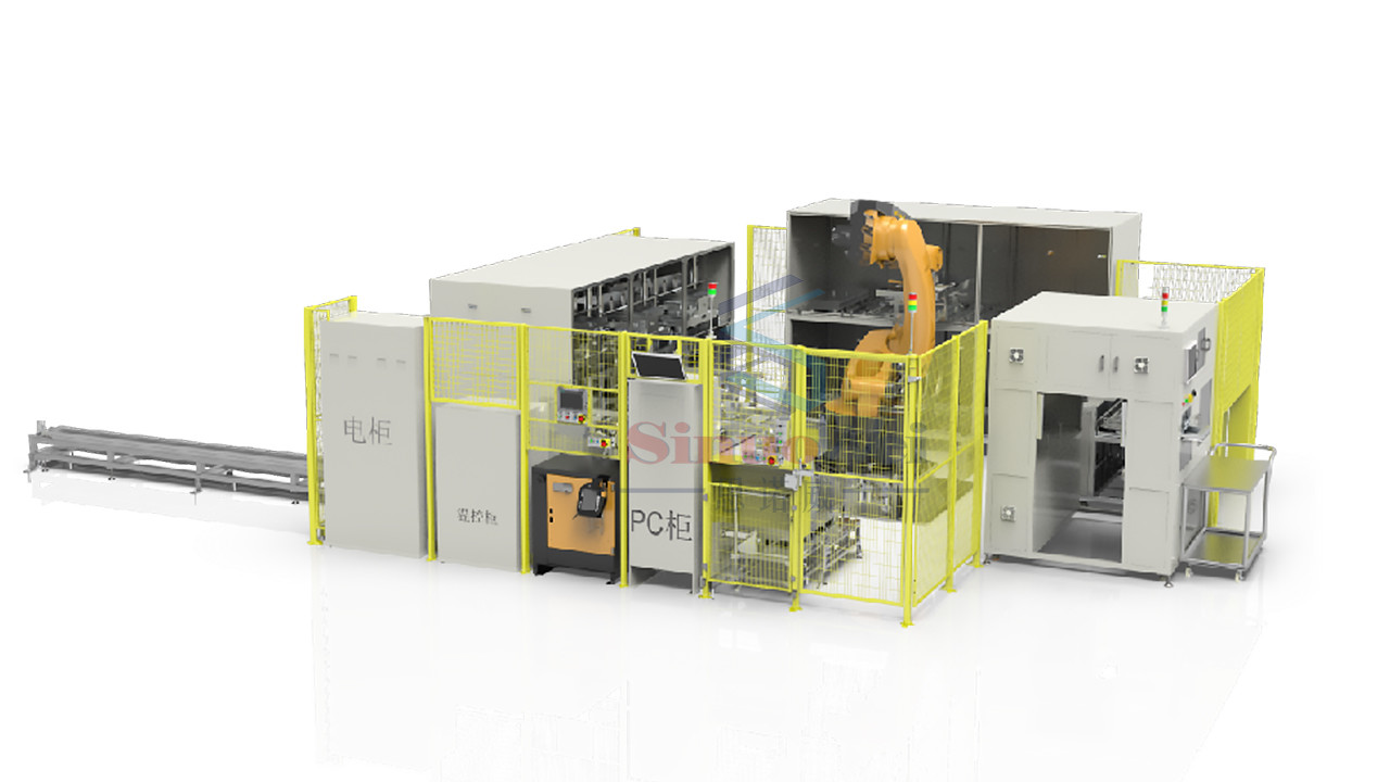 ODM Pressurized Square Mold Battery Assembly Line 10000 X 3100 X 2500MM