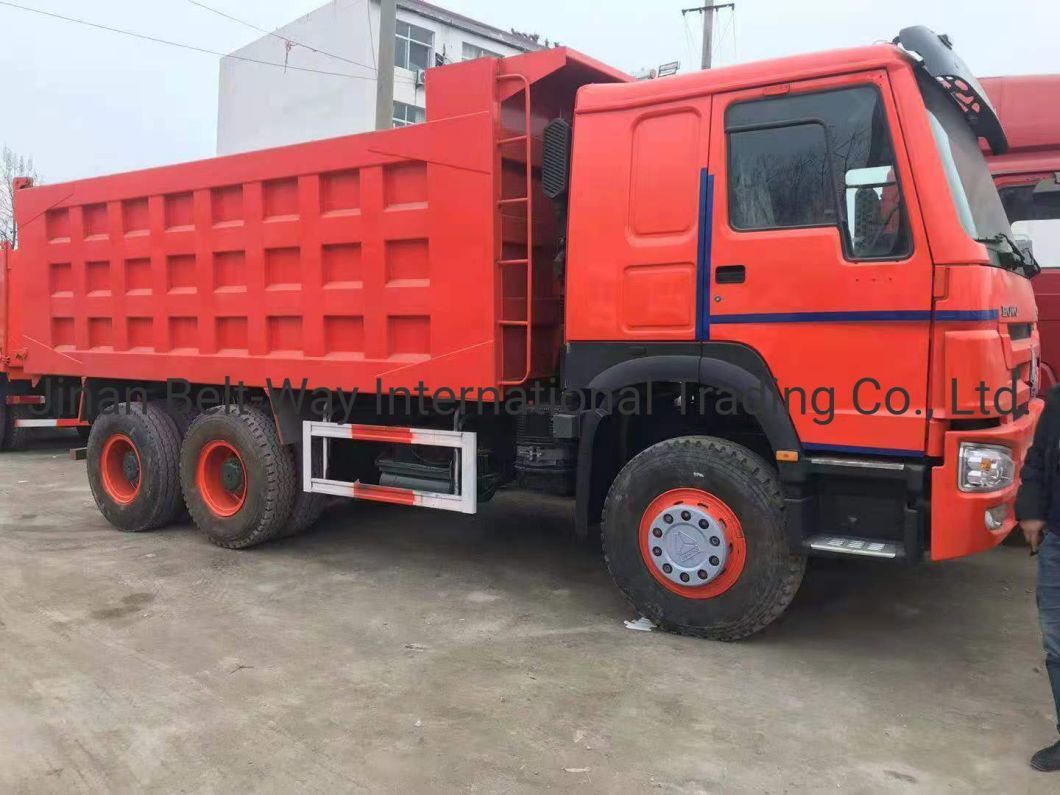 Lower Price Sinotruk HOWO 30ton-50ton 8X4 6X4 10 Wheels Used Tipper Dumper Rear Dumping Tipping
