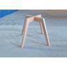 Buy cheap Beech Dining Room Chair Frames , Dining Chairs Wooden Legs Stable Structure from wholesalers