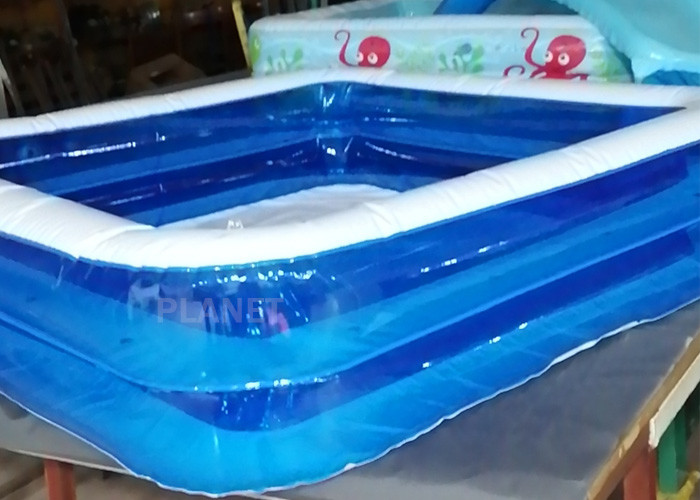 Three Rings Inflatable Family Swimming Pool For Home Backyard