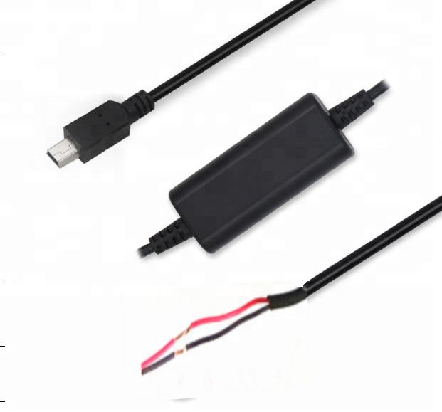 5V to 9V 12V DC Boost Converter USB Boosting Cable for Vehicle Charging 5.5*2.1mm Jack