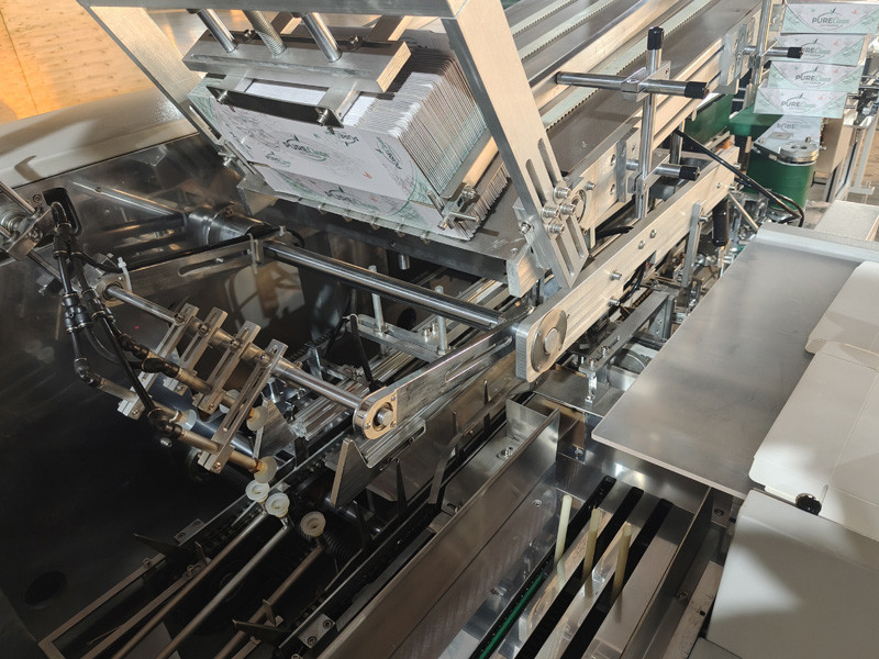 Fully Automatic Facial Tissue Paper Box Sealing Packing Machine