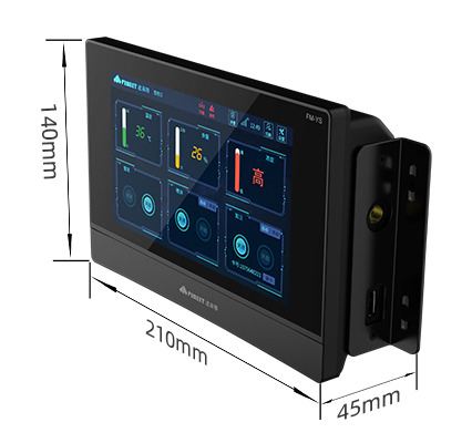Fixed Wall Mounted Fuel Alcohol Internet Fuel Internet Security Monitoring Instrument