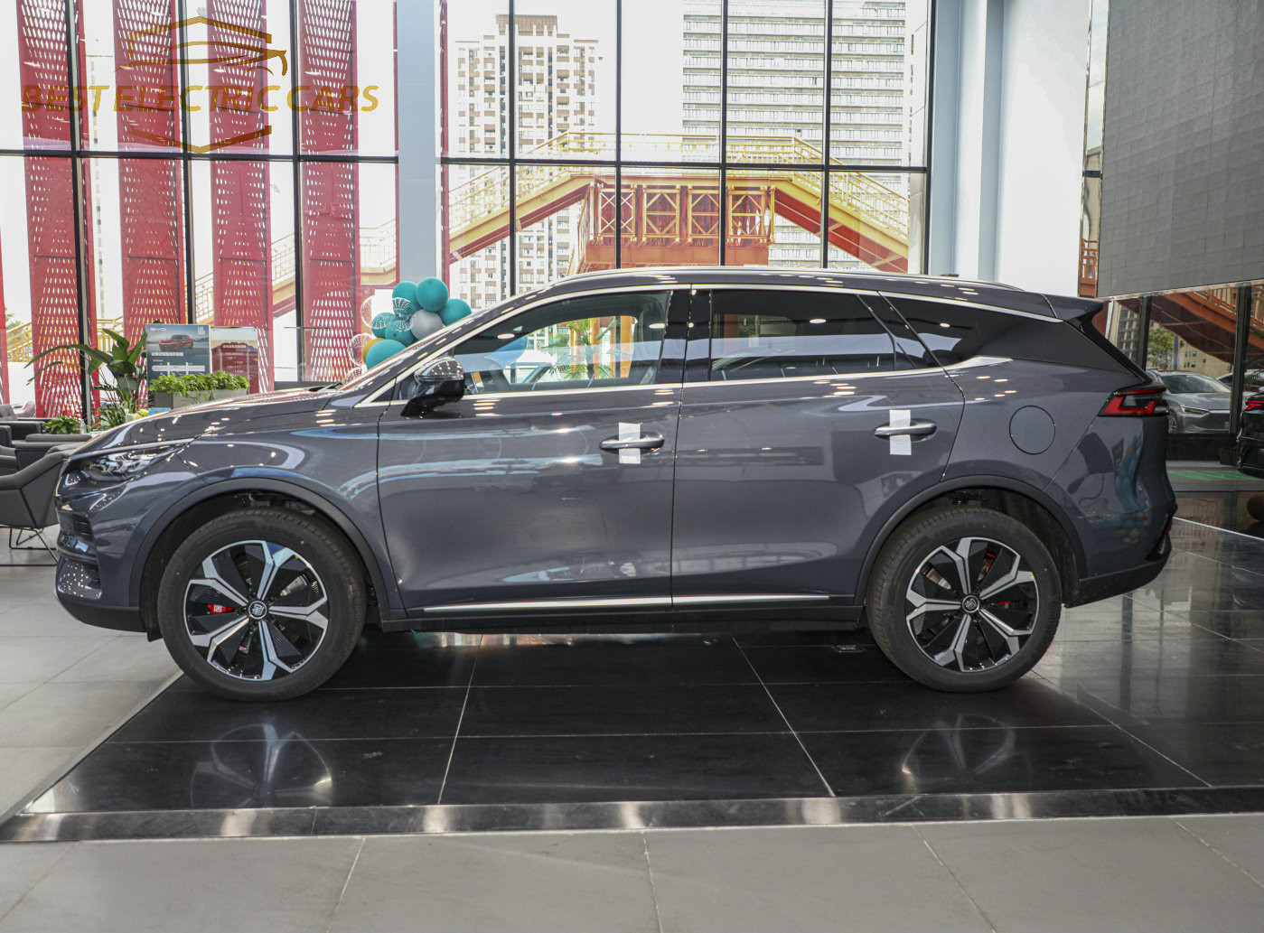 Tang 7 seats Fast Charging BYD Electric Car 350Nm Electric Car SUV