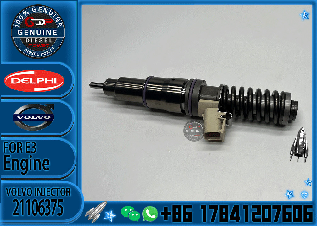 Common Rail Injector 21106375 20965224 21028628 20582430 20977565 21106375 21106498 for VOL