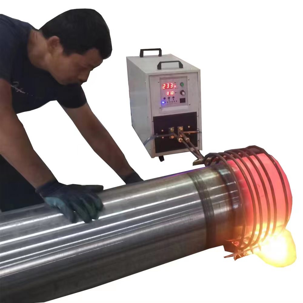 Shaft Rolls Assembly Disassembly 90A Induction Heating Machine For Forging