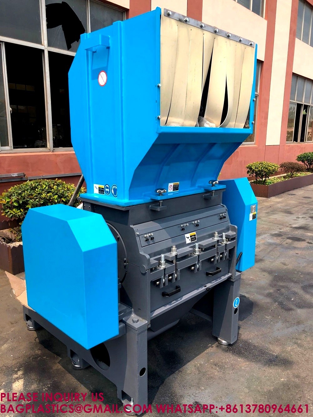 Crushing Machine Plastic Crusher Shredder Grinding Machine, Recycled Plastics, Recyclable
