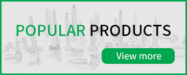 Steel Hex Head Self-Drilling Roofing Tek Screws with Rubber Washers Stitch Screw 1 Point