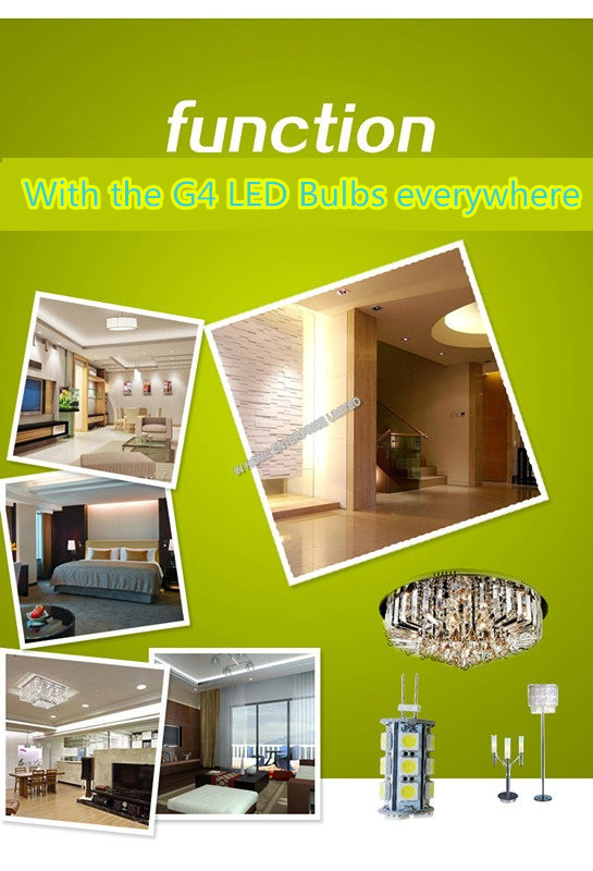 AC110V 2W Decorative Ceiling G4 LED Lights with 32PC 3014 SMD