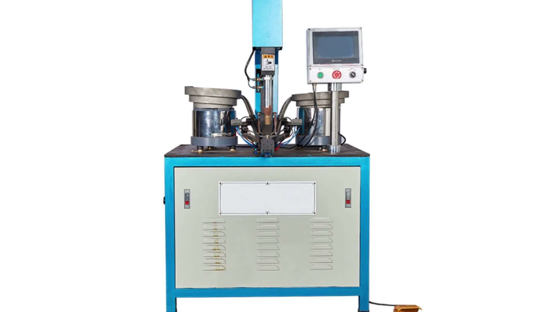 Automatic Hydraulic Riveting Machine For Aluminum Cookware Handle Riveting