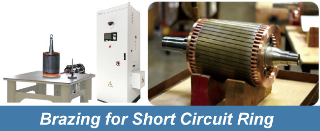 Water Cooled Induction Heating Power Supply 80-800kW Induction Brazing Machine