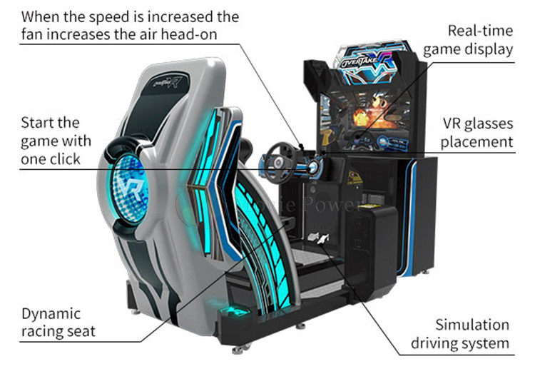 Indoor Playground Racing Driving Simulator Virtual Reality Game 9D Vr Gaming Equipment
