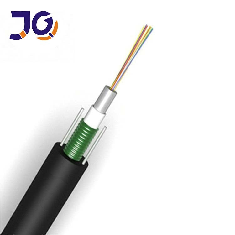 2 4 6 8 16 24 Core Aerial Armoured Gyxtw 1km Fiber Optic Cable Outdoor
