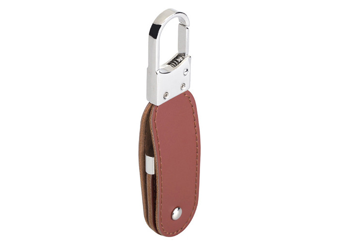 Show Life Brand 64G 3.0 blue color leather USB Sticks with printing logo for copying data on computer