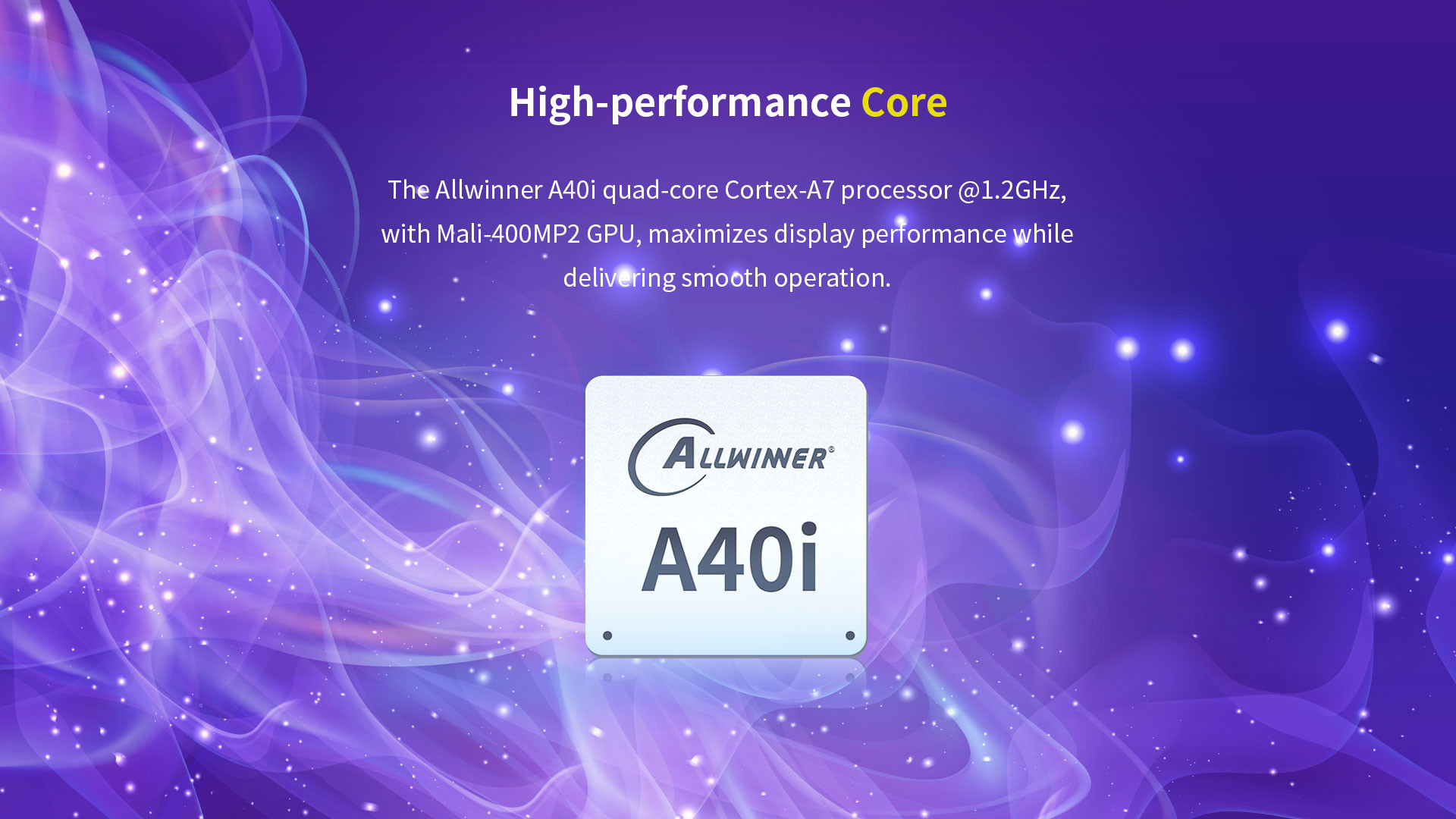 H0 Smart HMI Mainboard Allwinner A40i quad-core Cortex-A7 @1.2GHz Android 7.1