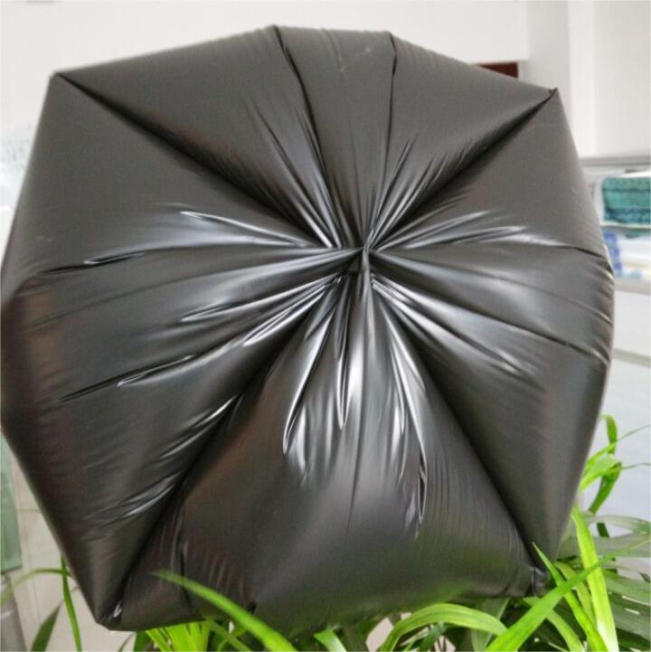 PE Heavy Duty Plastic Packaging Garbage Bin Bag Green or Customized