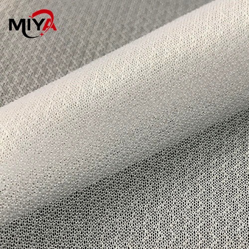 Knitted Stretch Woven Tricot Fusible Interfacing Polyester