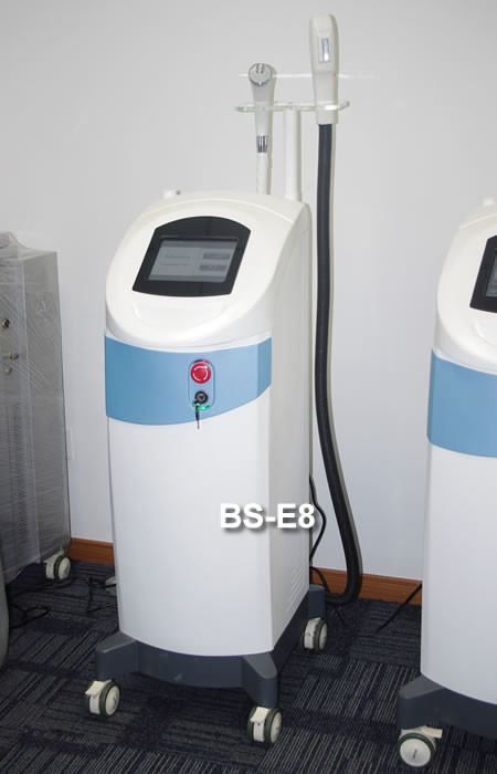1064nm 532nm IPL Laser Hair Removal Machine For Dark Skin / Upper Lip / Bikini Area