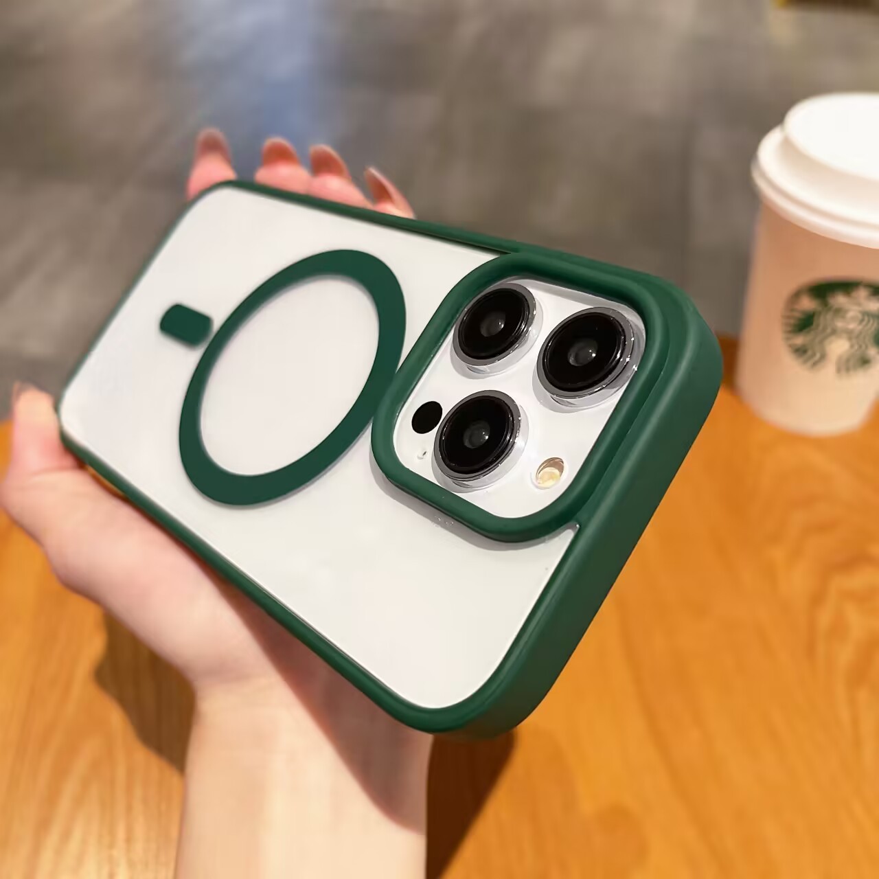 Shockproof Magsafe Phone Case N52 With Camera Stand