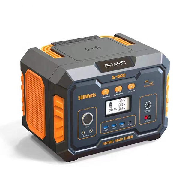 MPPT Controller 500w Portable Solar Power Station For Home And Emergency Situations