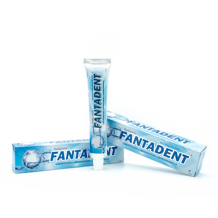 Fantndent Wholesale Toothpaste Custom Private Label White Teeth Whitening Fresh Breath Mint Toothpaste