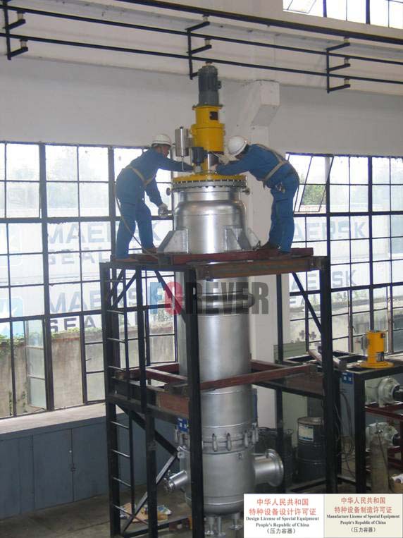 UL Hot Oil Vacuum Molecular Distillation Equipment Fully Automatic