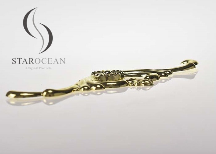 Custom Plated Color ABS Hard Materials Coffin Accessories Simple Design PF11