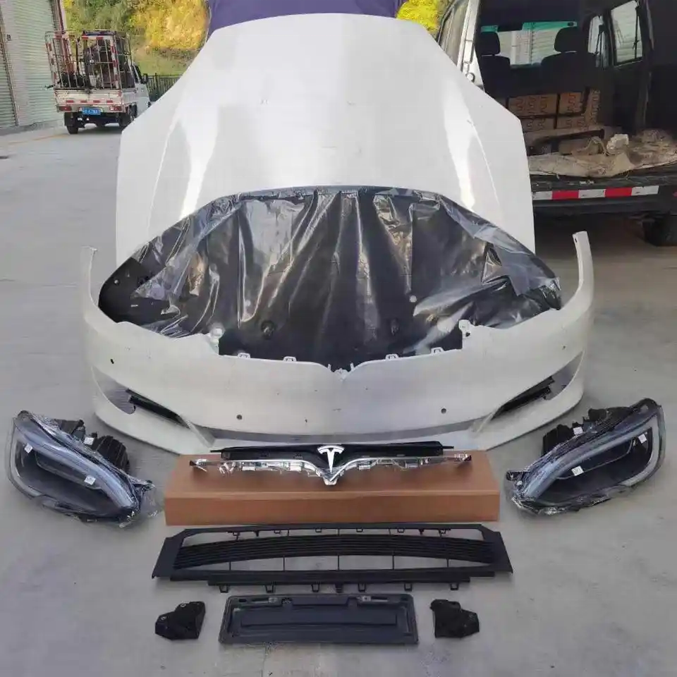 Front Bumper Skin For Tesla Model S Body Kit 1077925 Auto Parts Original Used Car Parts