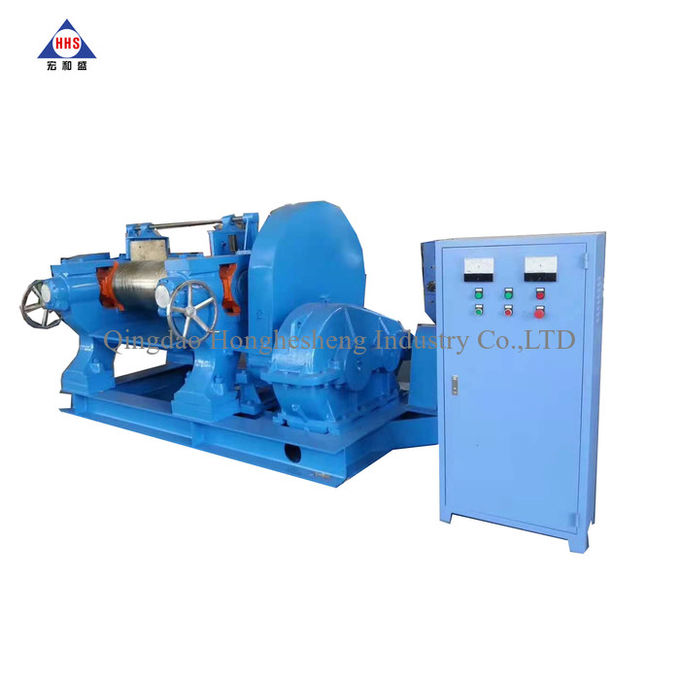 XK400 400*1000mm Open Twin Roll Mill PVC EVA Synthetic Rubber Mixing Equipment