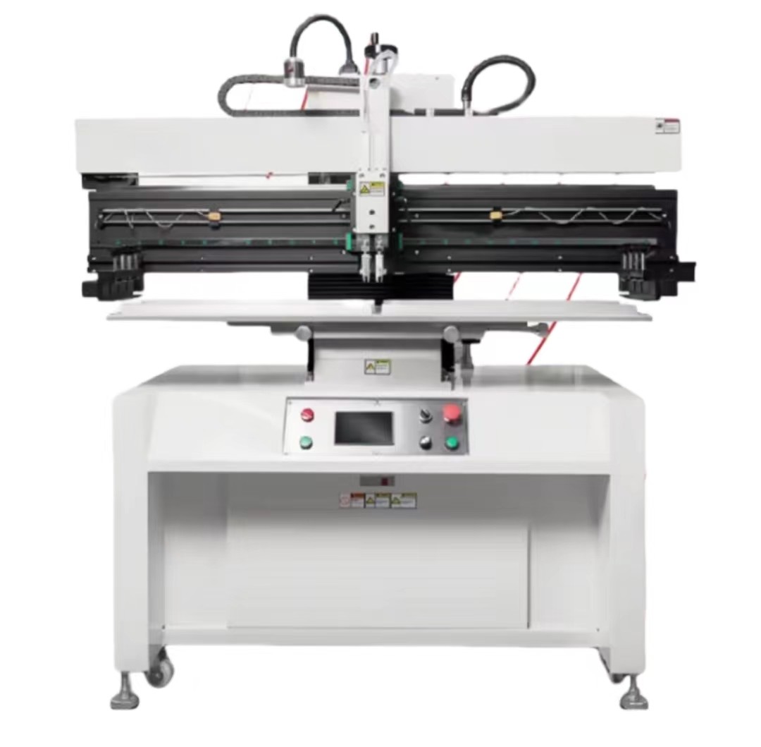 YSL-P3P6P12 Semi-Automatic PCB SMT Screen Printer Accuracy +/- 0.05mm Power Consumption 200W PCB Thickness 0.2 - 6mm