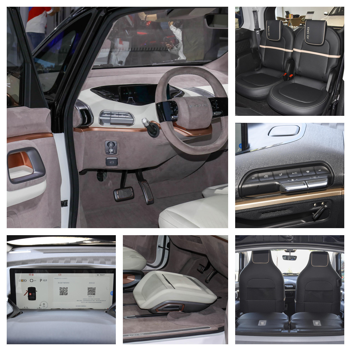 2023 Energy Vehicle Wuling Baojun Mini Ev Car with Euro VI Emission Standard in Mint Color
