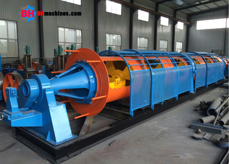 Tubular Stranding Machine Cable Machinery Exporter 500 / 1 + 6 | BH Machine