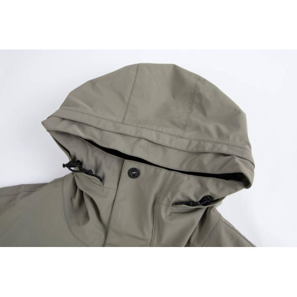 Men's Waterproof Insulated Windproof Ski Jacket with Hood for Outdoor Winter Activities