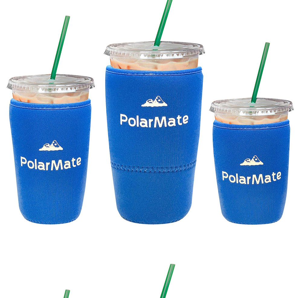 3 Pack Lightweight Reusable Neoprene Coffee Cup Sleeve